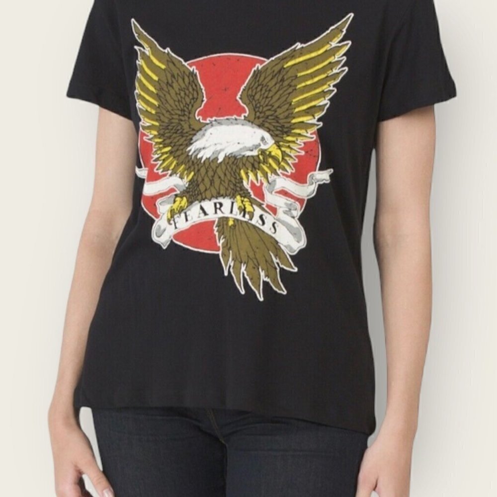 Chaser Eagle Icon Fearless Oversized Graphic T-Shirt